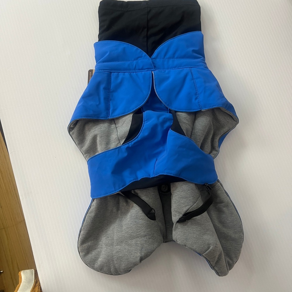 NEW PAIKKA Visibility Winter Dog Jacket Parka Indigo Waterproof Insulated - Picture 7 of 10
